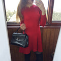 Fitted Ruffled Dress for Women