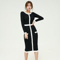 Knit Dress for Women - Long Autumn Winter Sweater Dress